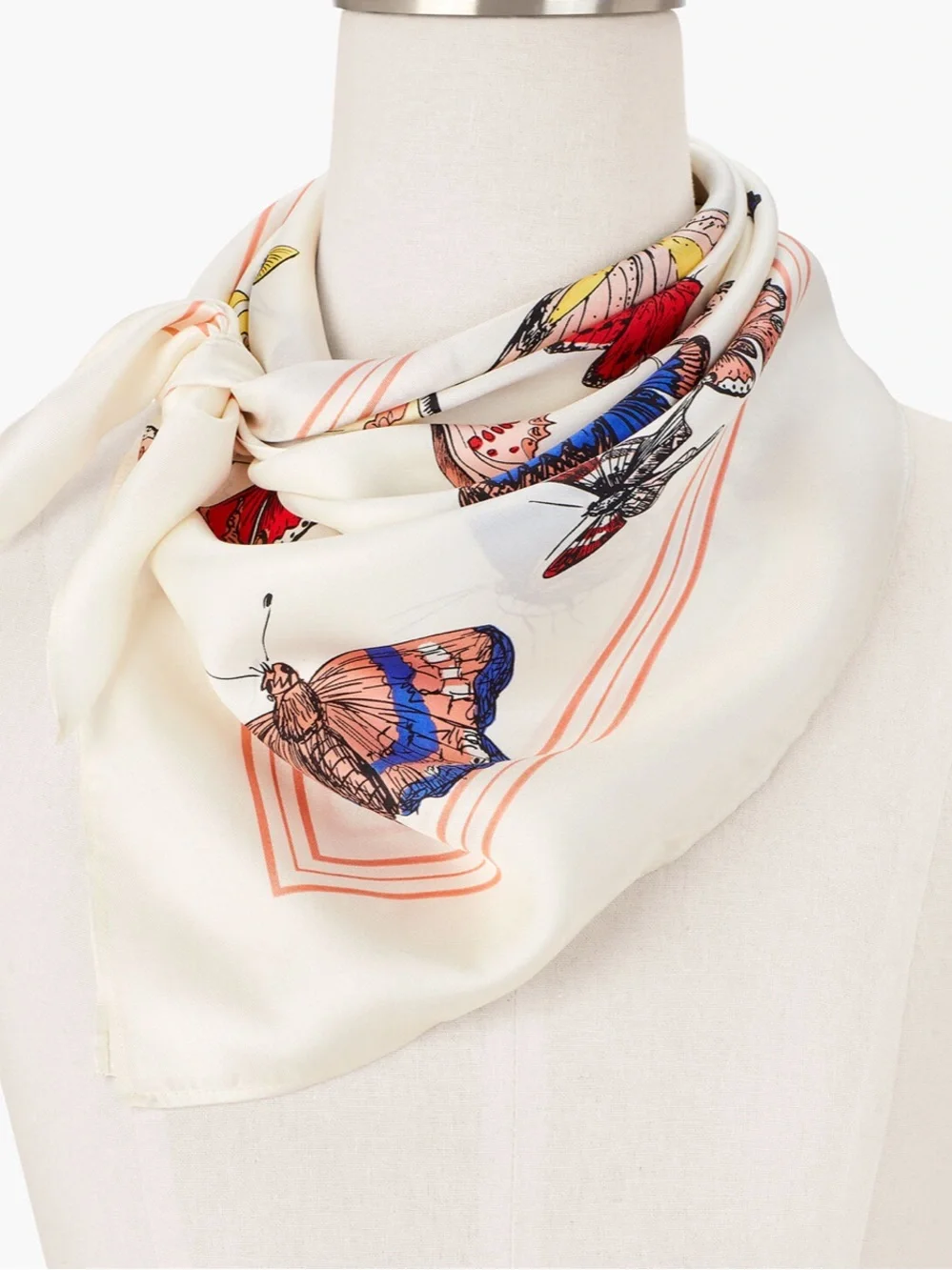 NWOT Talbots Butterfly Scarf by ECHO